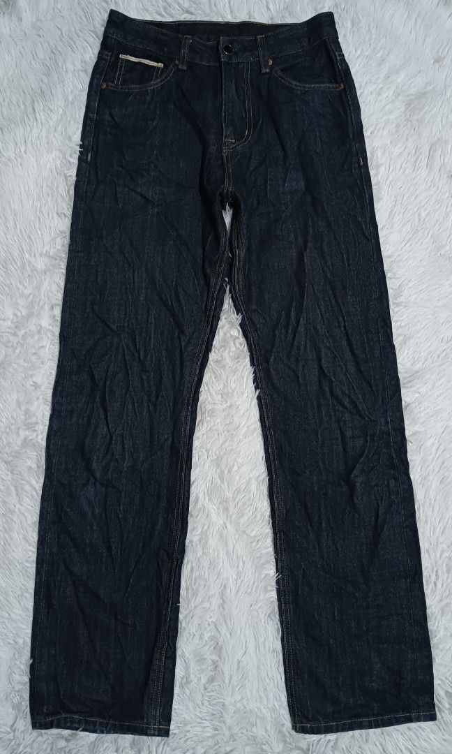 E-Land Selvedge Denim (Category: Jeans) located in Ozamiz City. Submitted by meshthrift11 (Listing ID 1470424331, Image 2). Description: Size 28-29 length 40.