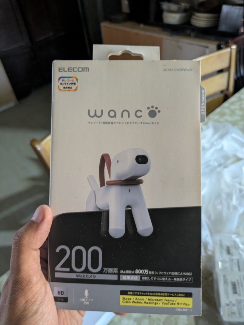 Elecom wanco 720p webcam (Category: Webcams) located in Angeles City. Submitted by renzyboypalaboy (Listing ID 1470557128, Image 1). Description: brand new may yupi lng box original item came from japan 720p usb type webcam.