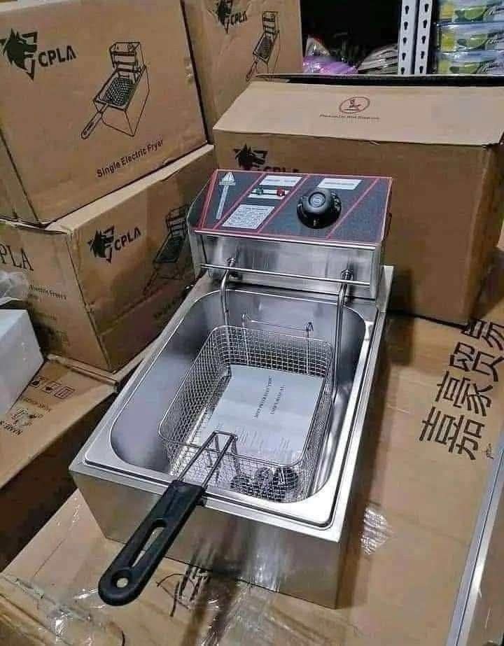 ELECTRIC DEEP FRYER SINGLE DOUBLE AVAILABLE HEAVY DUTY (Category: Other Kitchen Appliances) located in Manila. Submitted by zhaeila23 (Listing ID 1470413070, Image 3). Description: Onhand brandnew ‼️ Electric Deep Fryer 🤩 Napaka ganda ng QUALITY 👌 💖Single Deep Fryer 6 LITERS - 1,300 pesos only ‼️ 💖Double Deep Fryer 12 LITERS - 2,300 pesos only ‼️ 📌 LOCATION: BRGY SAN MIGUEL PASIG 📌 DELIVER PLUS SF VIA LALAMOVE 🚚 📌 MOP : COD/GCASH/BANK TRA