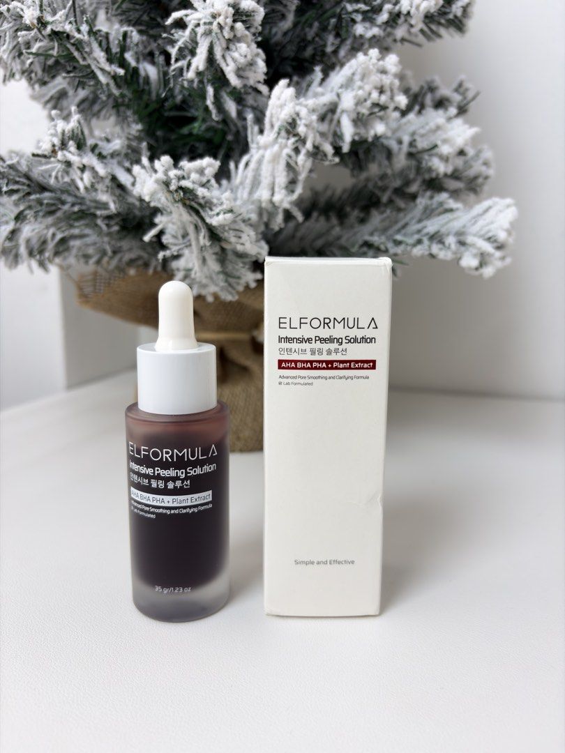 ELFORMULA Intensive Peeling Solution (Category: Face Care) located in Rizal. Submitted by the_girl_in_black (Listing ID 1470429480, Image 1). Description: RFS: Received as a free sample for content creation • Used for content only • 95% full.