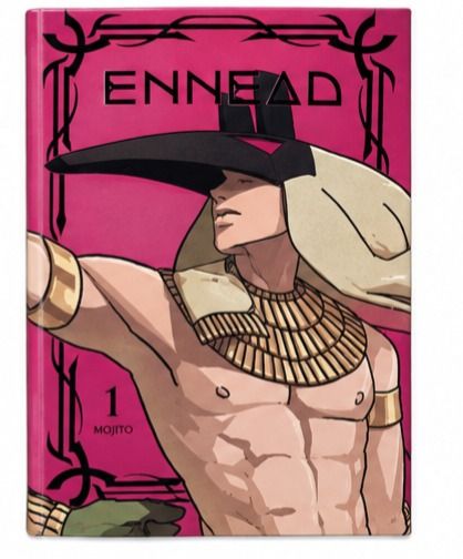 Ennead Volume 1 Manhwa Book by Mojito (Category: Comics & Manga) located in Taytay. Submitted by fastphoenix_c87bb3 (Listing ID 1470537578, Image 1). Description: - Title: Ennead Manhwa (Volume 1)Hardbound - Author: Mojito - Design: Pink hardcover with striking Set artwork - Condition: Clean pages and sturdy binding - Ideal for: Comic and graphic novel collectors Hearing offers‼️.