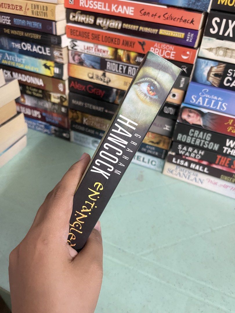 Entangled - Graham Hancock (Category: Storybooks) located in General Trias. Submitted by kwinay.28 (Listing ID 1470482162, Image 2). Description: Preloved book with very good condition US Paperback Supernatural Thriller / Paranormal Fiction Science Fiction / Speculative Fiction Mystery / Suspense.