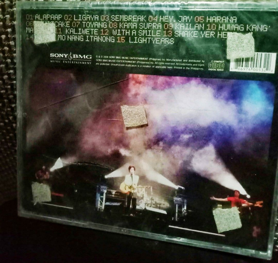 ERASERHEADS THE REUNION CONCERT CD (Category: CDs & DVDs) located in Sariaya. Submitted by noyzbaraj1981 (Listing ID 1470382732, Image 2). Description: SEALED COPY MAY CRACK ANG CASE.
