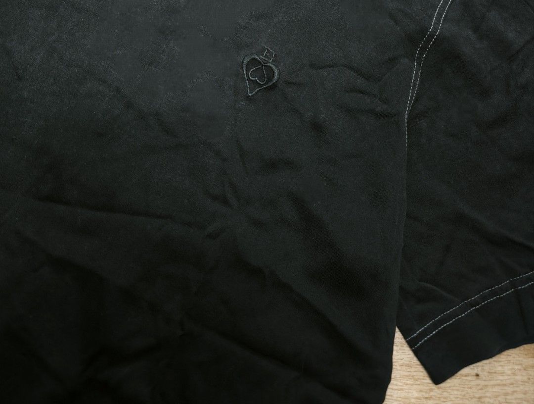 Escada women's shirt (Category: Shirts) located in Manila. Submitted by wearforce (Listing ID 1470491280, Image 3). Description: Escada women's shirt color: black fit: small color rate 9/10 in good condition 200 + sf.
