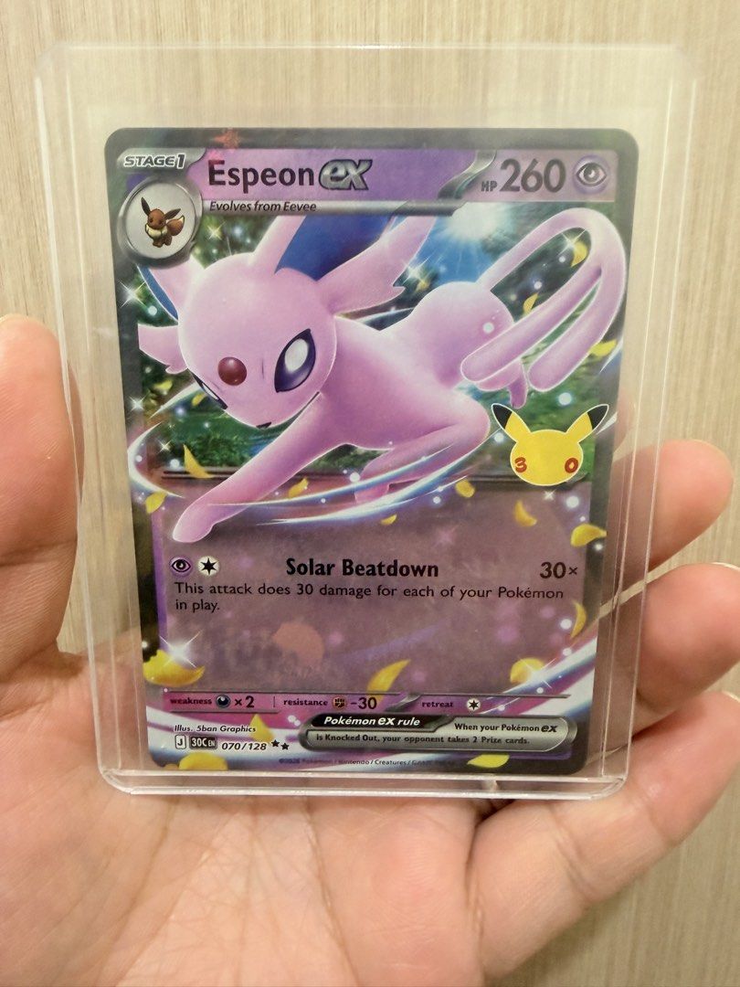 Espeon EX (Category: Raw Singles) located in Quezon City. Submitted by cozykath (Listing ID 1470350099, Image 1). Description: .