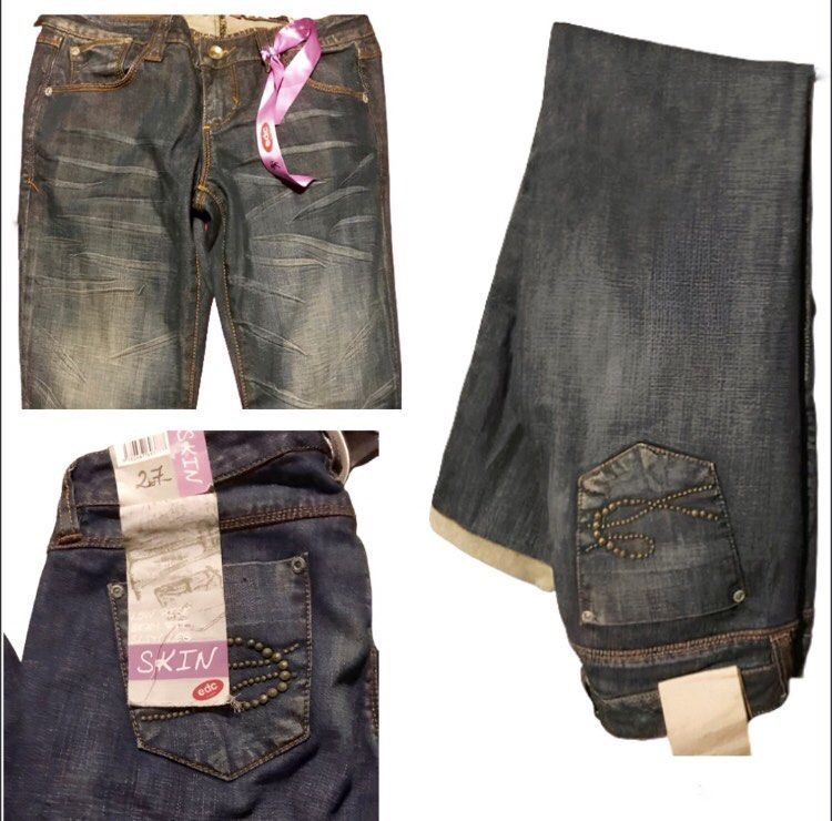 ESPRIT STUDS BOYFRIEND JEANS USA (Category: Jeans) located in Marikina City. Submitted by minimalistmanila (Listing ID 1470357987, Image 2). Description: New with tags Esprit boyfriend jeans with pocket studs accent. 27 waist. Order now!.