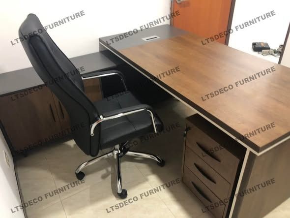 EXECUTIVE OFFICE TABLE OFFICE FURNITURE (Category: Everything Else Others) located in Quezon City. Submitted by youngearth_667e84 (Listing ID 1470432623, Image 2). Description: OUR PRODUCTS LINE & SERVICES Office Partitions & Workstations ☑Modular partitions ☑ BPO workstations ☑ cubicles ☑ floor-to-ceiling dividers ☑ toilet partitions ☑ operable walls & accordion doors Office Furniture ☑ Executive chair ☑ clerical chair ☑ mesh chair ☑ visitor cha