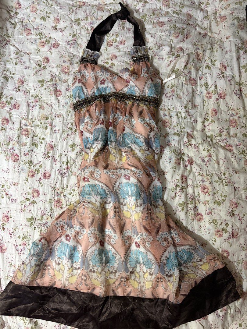 Fairy Beaded Mesh Dress (Category: Dresses) located in Muntinlupa City. Submitted by herellas0504 (Listing ID 1470485703, Image 1). Description: issue: strap only pretty sm! xs-med.