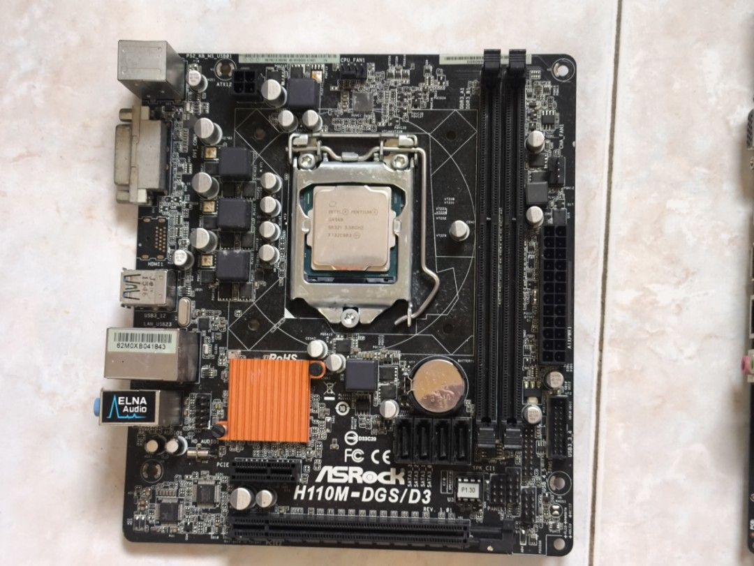 Faulty motherboard with CPU, Computers & Tech, Desktops on Carousell