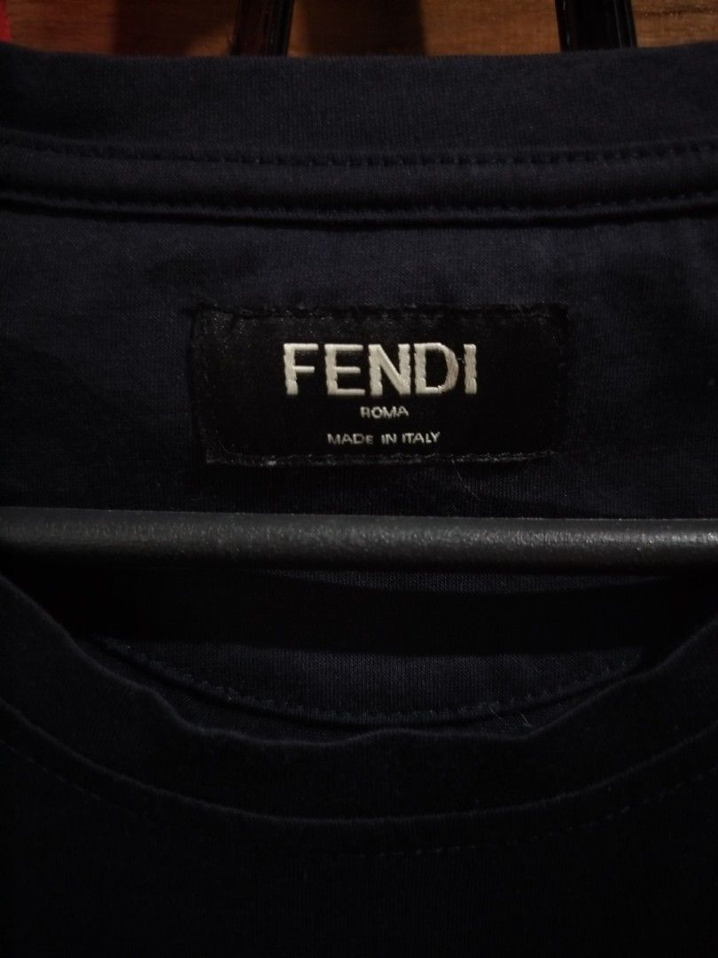Fendi T-shirt (Category: Shirts) located in San Jose. Submitted by swift_randomthrift.ph (Listing ID 1470455102, Image 2). Description: 19×25 Excellent condition 10/10 color rate Issue - see pictures 600+SF.