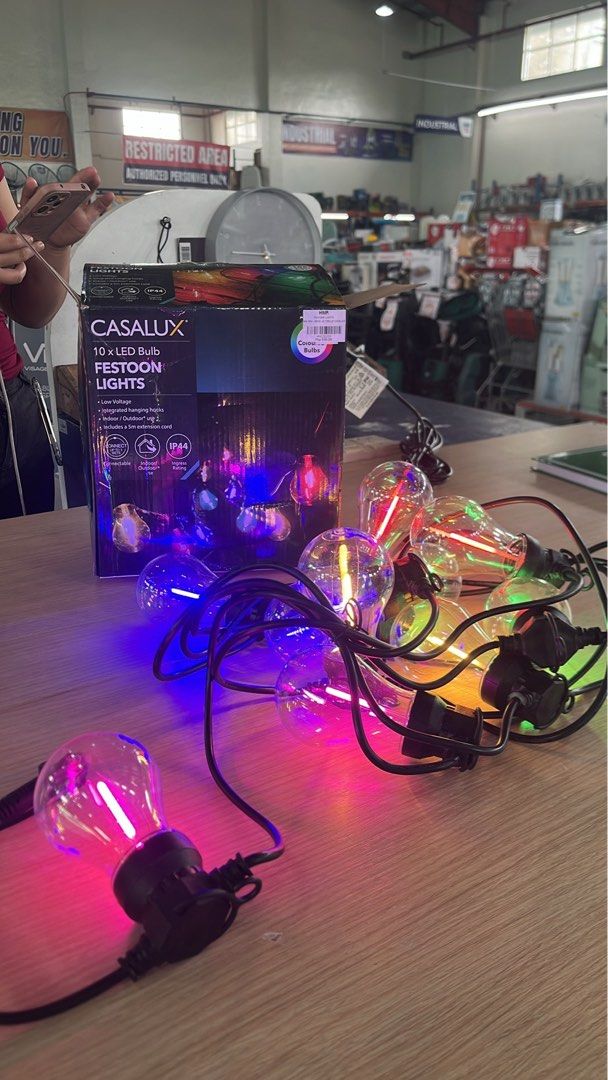 Festoon lights (Category: Looking For) located in Caloocan City. Submitted by hmr.gomez (Listing ID 1470391943, Image 1). Description: .