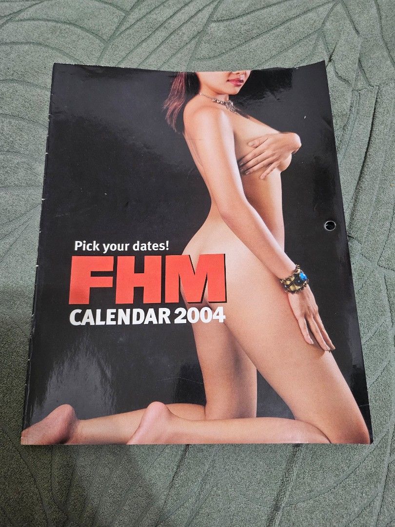 FHM Philippines Calendar 2004 (Category: Magazines) located in Las Pinas. Submitted by josephlatosa14 (Listing ID 1470460797, Image 1). Description: Good Condition please manage expectations as these are old issues. can send photos SF via LBC/ Gogo Express but lalamove is preferred. buyer books and pays PM me for inquiries.