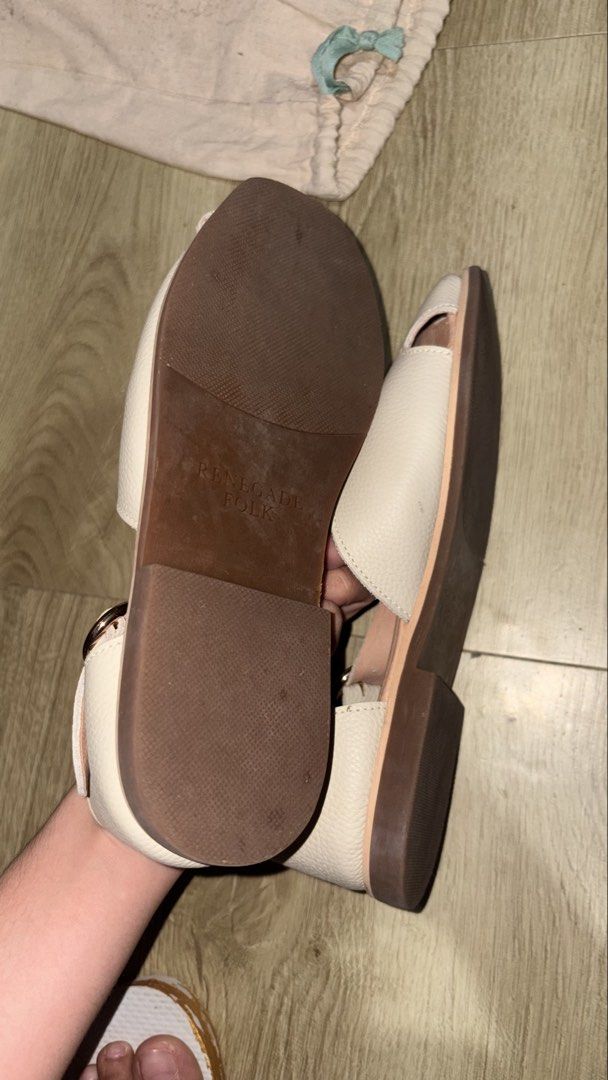 Flats (Soft Insoles) (Category: Flats & Sandals) located in Munoz. Submitted by joanadelara (Listing ID 1470395380, Image 3). Description: FOR SALE ‼️ DECLUTTERING Bought for ₱4,190 🛍️ ✨ No to low ballers, please! ✨ Used only once — last used in December ✨ After that, tambak na lang sa bahay, kaya selling na RFS: Decluttering .
