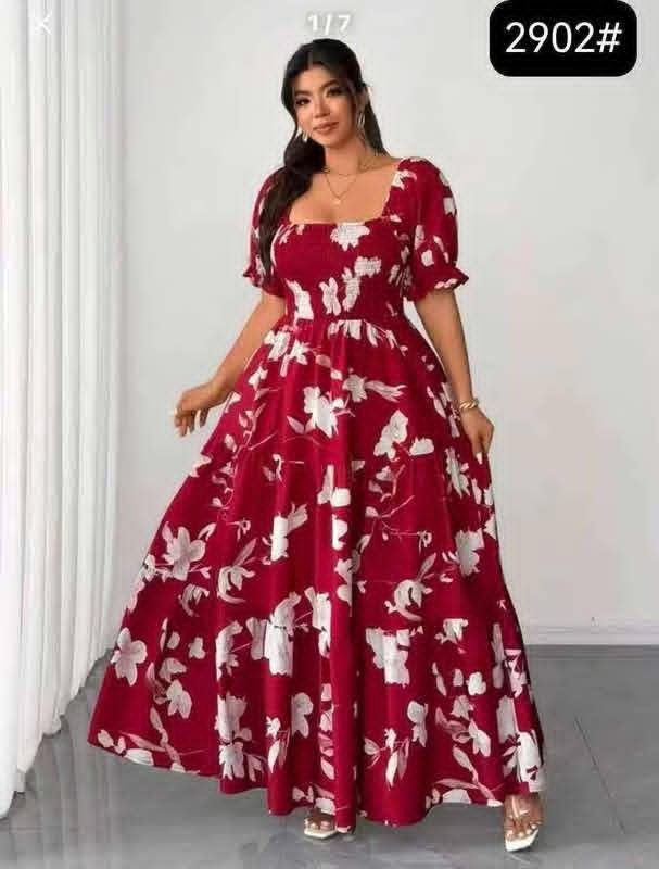 Floral dress (Category: Dresses) located in Manila. Submitted by raredeer-4deb4e (Listing ID 1470369730, Image 3). Description: can fit upto xl pm for orders.