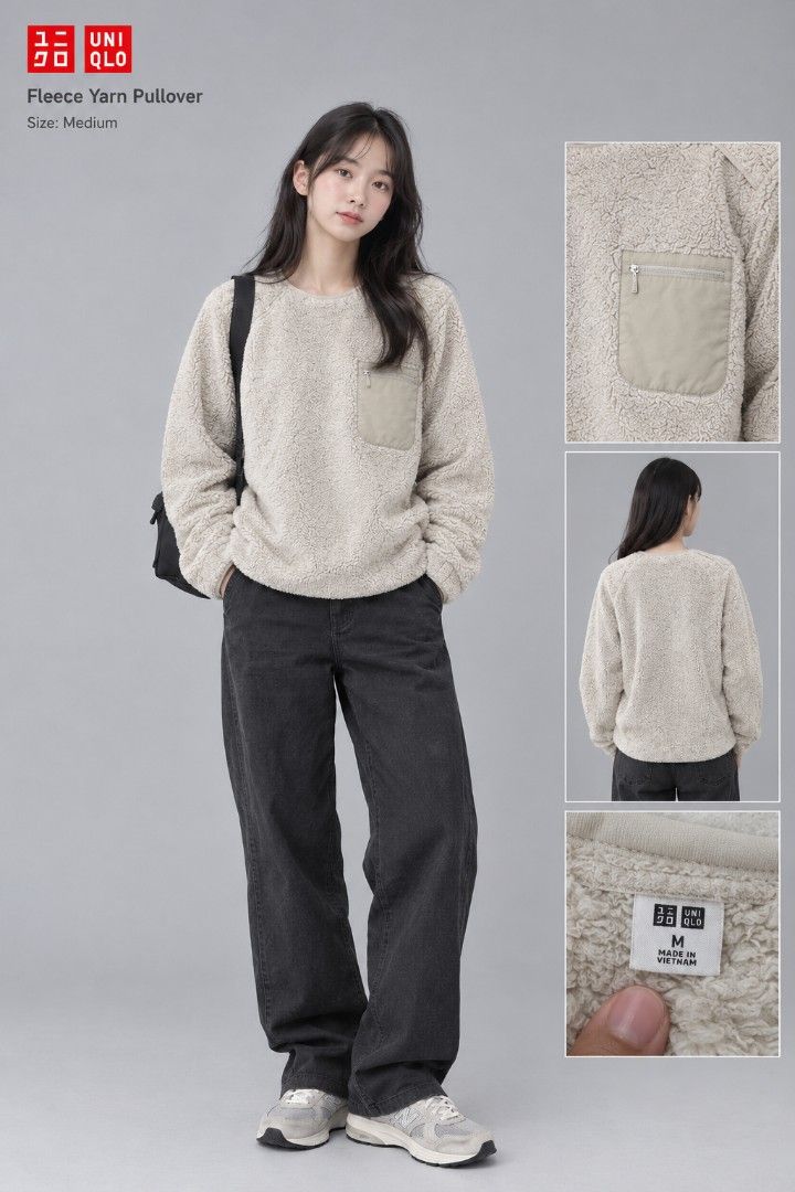 FLUFFY FLEECE YARN PULLOVER (Category: Coats, Jackets and Outerwear) located in Danao, Cebu. Submitted by fashion_hub69 (Listing ID 1470410862, Image 1). Description: FLUFFY FLEECE YARN PULLOVER SIZE MEDIUM 10/10 CONDI 1010 COLORATE 499 PLUS SF JNT COURIER GCASH PAYMENT.