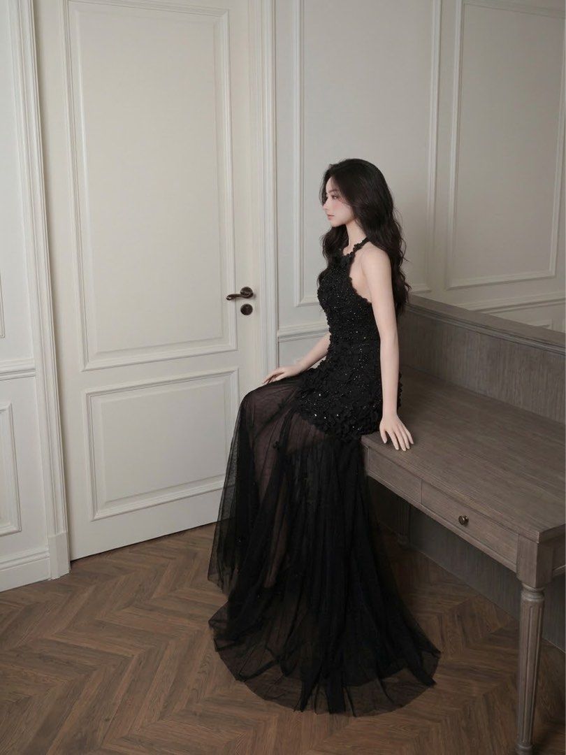 FOR RENT: BLACK HALTER LONG DRESS (Category: Dresses) located in Manila. Submitted by rentarmoire_ (Listing ID 1470521009, Image 3). Description: FOR RENT ONLY!!💕 - 500 (2 DAYS RENTAL) - 600 (3 DAYS RENTAL) Perfect for birthdays, graduations, photoshoots, oath taking & your next special occasion! DM us to reserve yours!💌 ig: @rentarmoire.