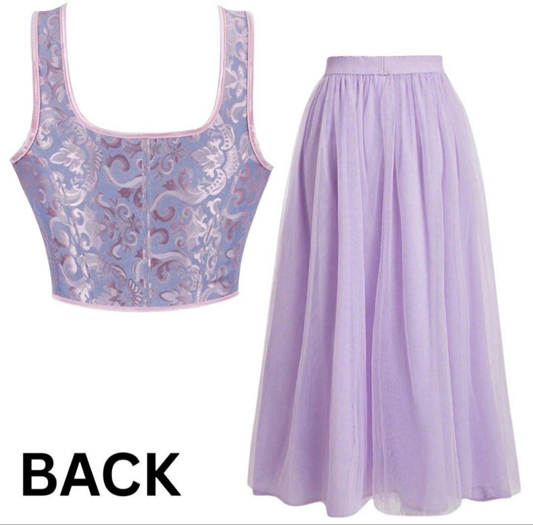 (FOR RENT) Rapunzel Halloween Costume (Category: Dresses) located in Manila. Submitted by milkshakes4ever (Listing ID 1470530417, Image 3). Description: • Rapunzel costume for rent • Rental fee of Php 500 + security deposit of Php 500 • Security deposit will be refunded once the item has been returned in good condition • Inclusions: - 1 purple corset top - 1 purple long tulle skirt - 1 tiara (dm me for more photos) - 2 detachable purple puff slee