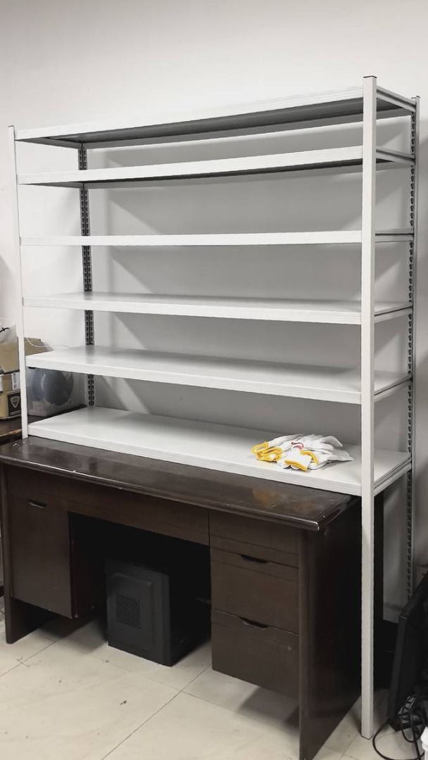 Free Installation Heavy Duty Adjustable Steel Shelving Unit ...