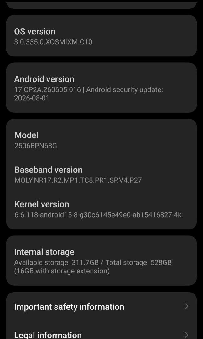 FS XIAOMI 15T PRO (Category: Xiaomi) located in Manila. Submitted by nobleearth_eb3da8 (Listing ID 1470416622, Image 2). Description: .
