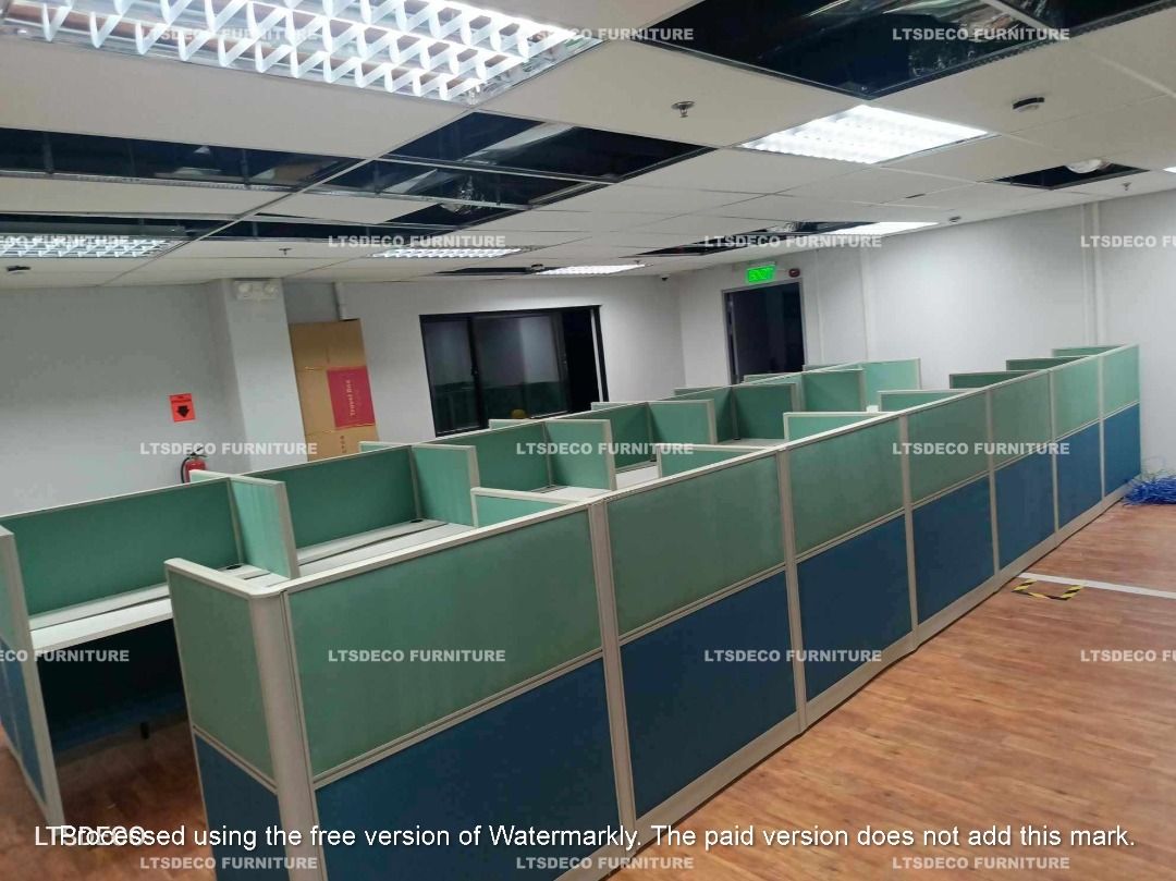 FULL FABRIC WORKSTATION CUBICLES OFFICE PARTITION (Category: Everything Else Others) located in Quezon City. Submitted by youngearth_667e84 (Listing ID 1470375826, Image 1). Description: OUR PRODUCTS LINE & SERVICES Office Partitions & Workstations ☑Modular partitions ☑ BPO workstations ☑ cubicles ☑ floor-to-ceiling dividers ☑ toilet partitions ☑ operable walls & accordion doors Office Furniture ☑ Executive chair ☑ clerical chair ☑ mesh chair ☑ v