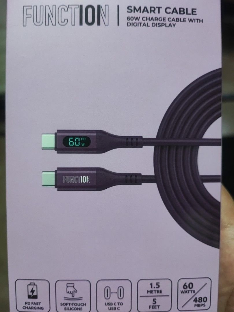 Function with display cable 60aw (Category: Chargers & Cables) located in Cebu City. Submitted by petegohan (Listing ID 1470472039, Image 1). Description: .