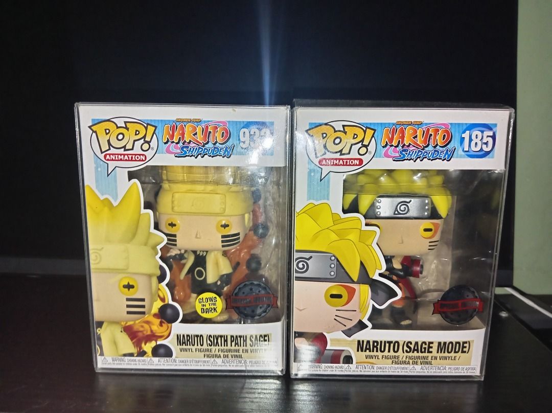 FUNKO NARUTO SET (Category: Action & Battle Toys) located in Quezon City. Submitted by deuce00 (Listing ID 1470435698, Image 2). Description: FOR SALE FUNKO NARUTO SET BARYON MODE GUPIT CLAM - 1800 SAGE OF SIX PATH - 1000 SAGE MODE - 950 LOC GENTRI/TRECE/DASMA MAS MURA IF SET.