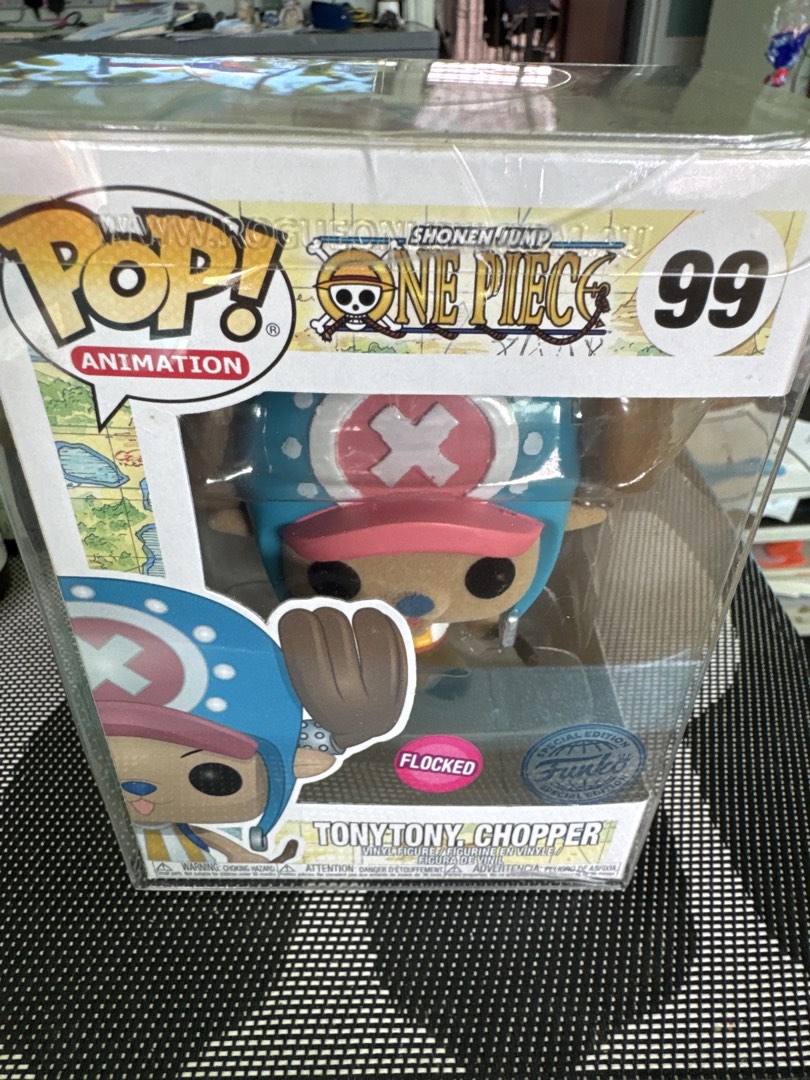 Funko Pop Animation One Piece TonyTony Chopper 99 Flocked, Toys ...