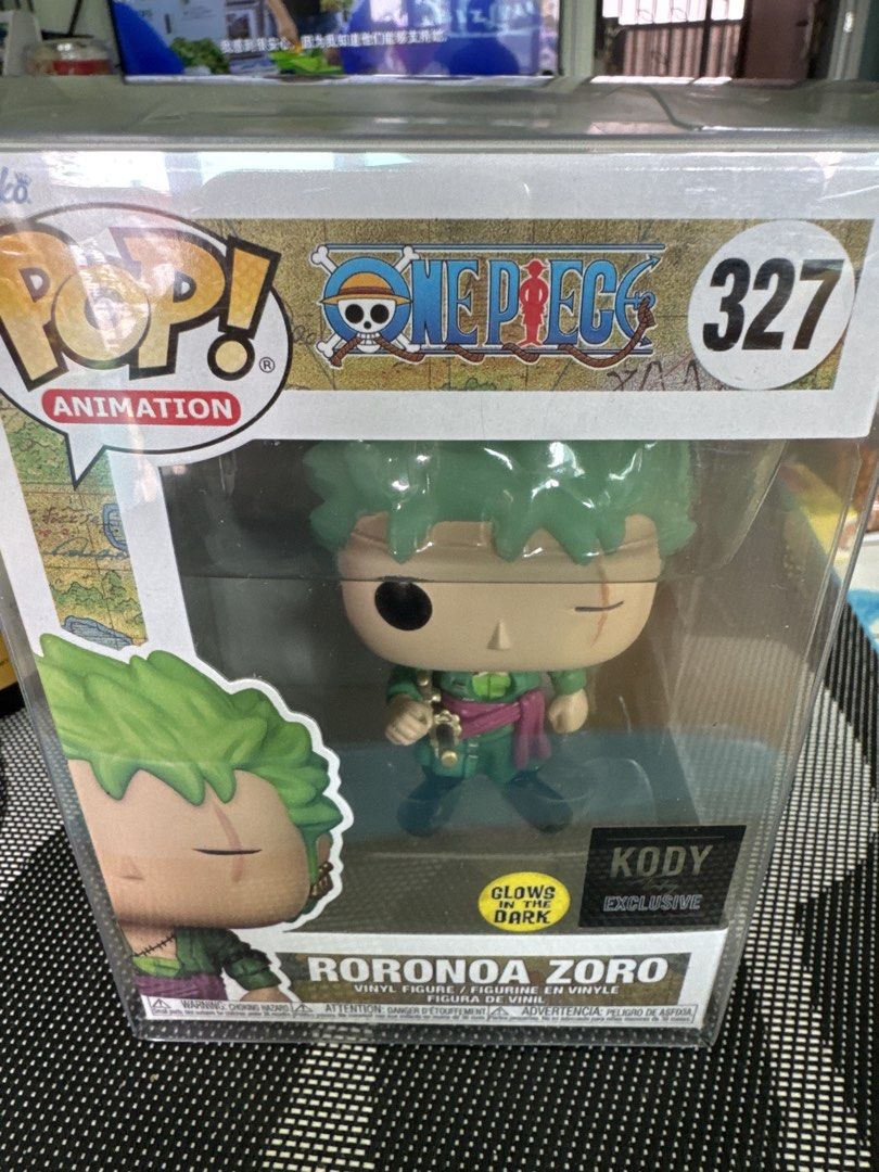 Funko Pop Animation One Piece Roronoa Zoro 327 Kody Exclusive, Toys ...
