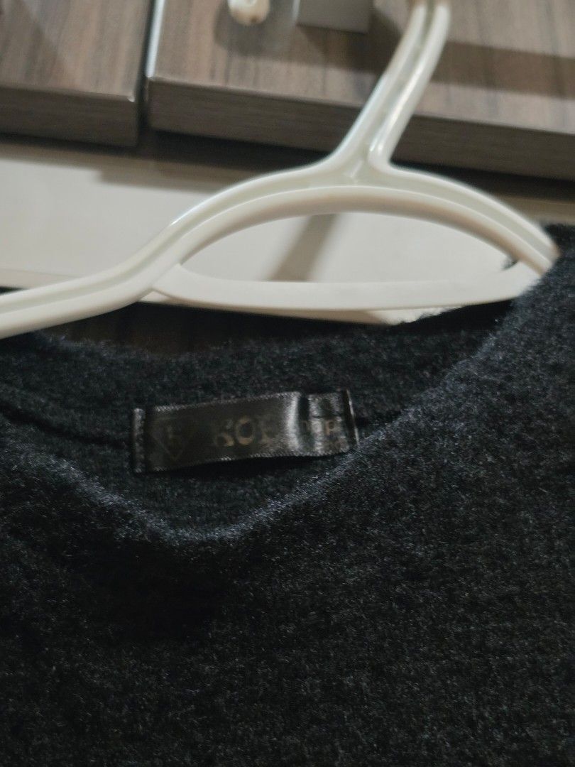 Fuzzy Furry Black Crop Top (Category: Shirts) located in Quezon City. Submitted by snowflakes.specials (Listing ID 1470518896, Image 2). Description: XS From Thailand.