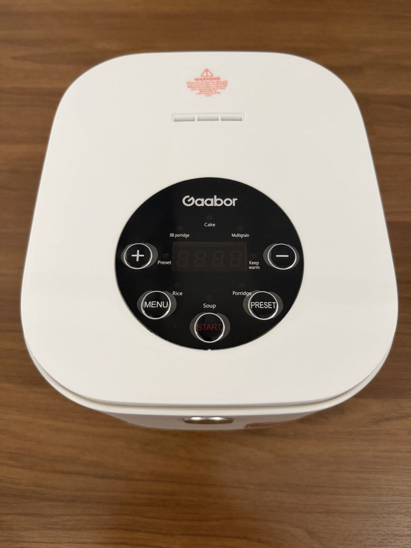 Use Rice Cooker Inner Gaabor Rice Cooker White, TV & Home Appliances, Kitchen Appliances ...