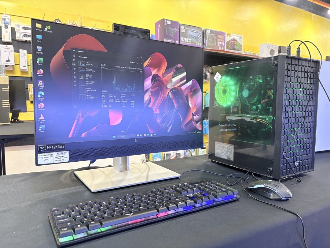 Progressive Gaming Machine GAMING PC FULL SET, Computers & Tech, Desktops on Carousell
