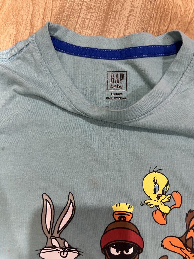 Gap looney tunes terno boys set coordinates coords (Category: Babies & Kids Fashion) located in Angeles City. Submitted by pampanga.reloved (Listing ID 1470543498, Image 2). Description: Used once.
