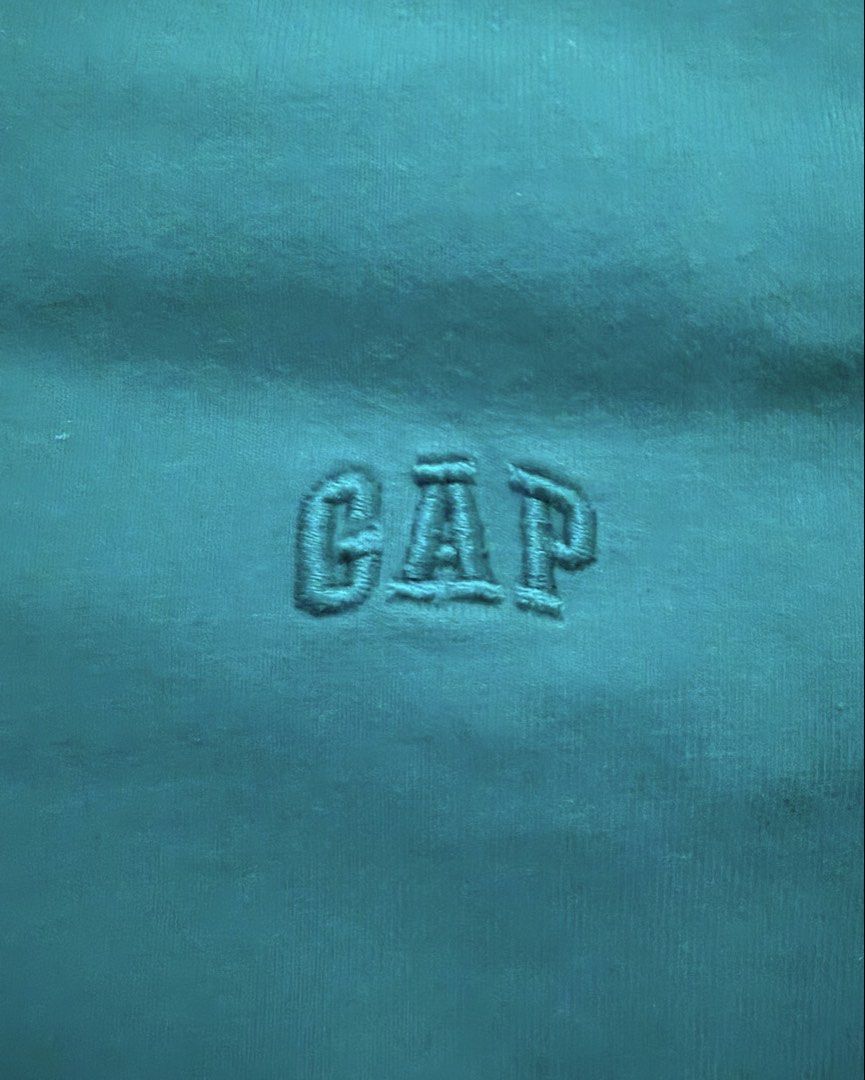 Gap Teal Quarter Zip Long Sleeve Pullover (Category: Coats, Jackets and Outerwear) located in Baguio. Submitted by rexyellowblue (Listing ID 1470411913, Image 2). Description: - Brand: Gap - Item: Quarter Zip Pullover - Color: Teal - Size: Large (L) - Material: 92% cotton, 8% spandex (soft & slightly stretchy) - Fit: Standard fit - Details: High collar with chest zipper, embroidered Gap logo on left chest - Condition: Excellent for daily casual w