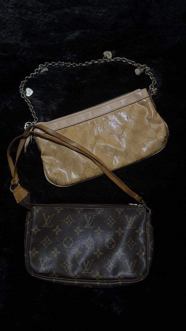 GG LV POCHETTE VINTAGE BUNDLE (Category: Shoulder Bags) located in Tuguegarao City. Submitted by blairxoxowear (Listing ID 1470467347, Image 1). Description: nga.