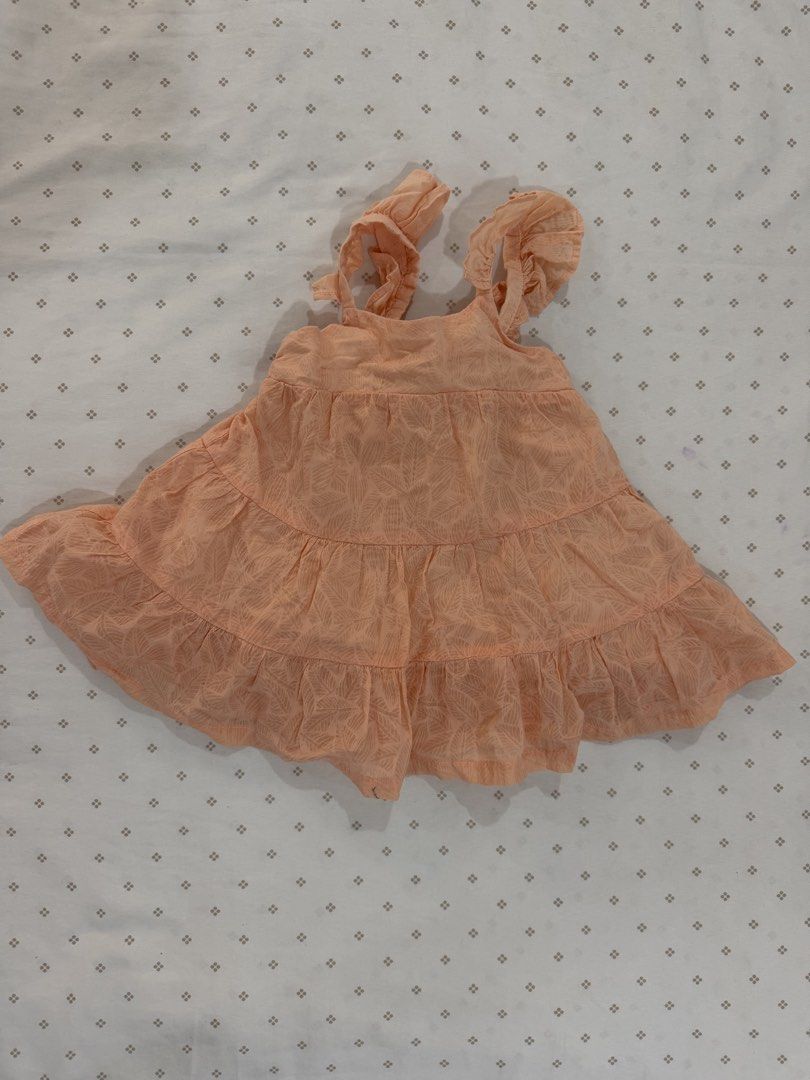 Gingersnaps Peach Dress 6M (Category: Babies & Kids Fashion) located in Manila. Submitted by diane.preloved0328 (Listing ID 1470428591, Image 1). Description: Peach Dress Gingersnaps 6M .