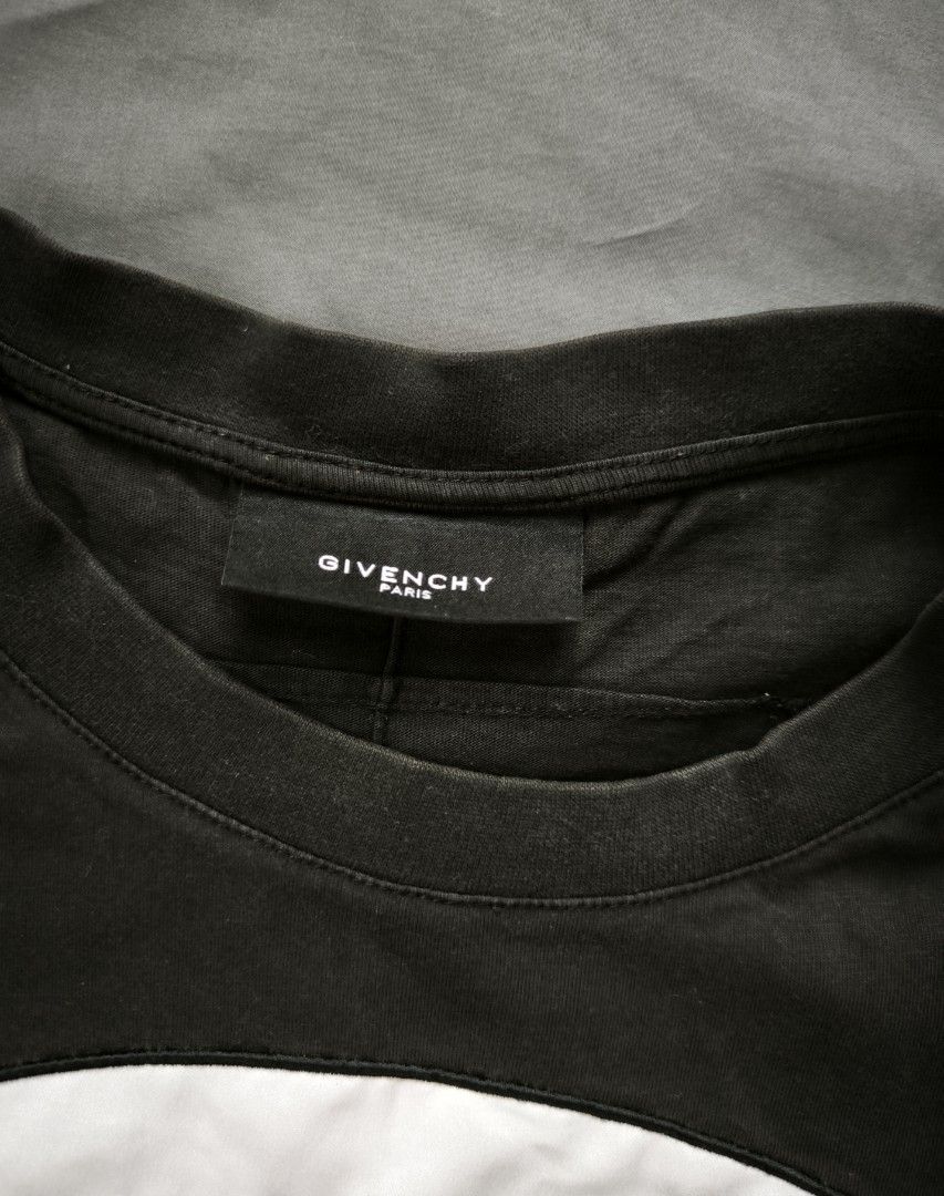 Givenchy men's shirt (Category: Tshirts & Polo Shirts ) located in Manila. Submitted by wearforce (Listing ID 1470492148, Image 2). Description: Givenchy men's shirt color: black fit: S-M color rate 9/10 in good condition 400 + sf.