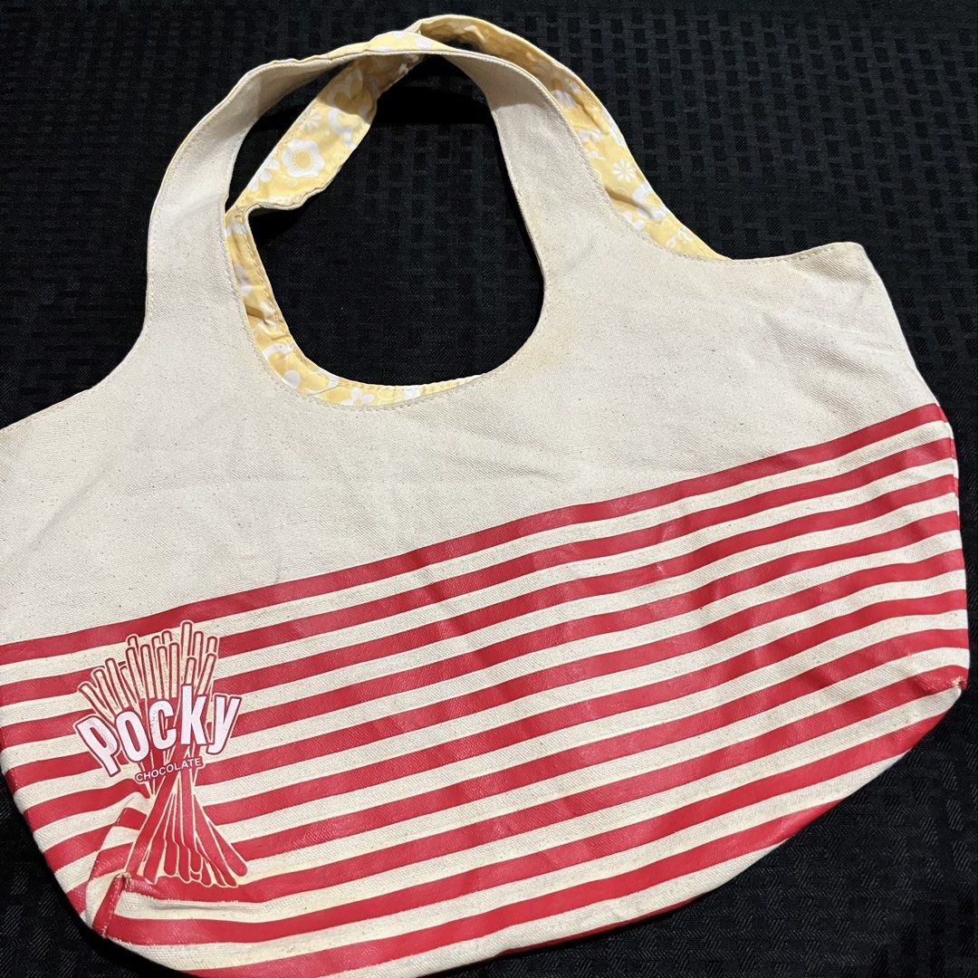 GLICO x POCKY CANVAS Tote Bag (Category: Tote Bags) located in Mangaldan. Submitted by janzyvi (Listing ID 1470382203, Image 3). Description: .