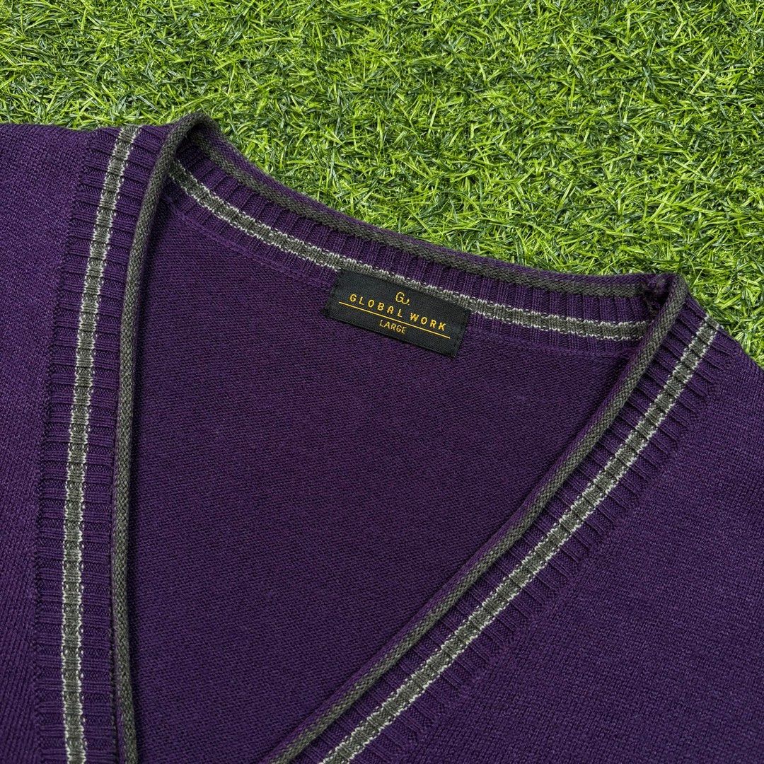 Global Work | Cardigan. (Category: Coats, Jackets and Outerwear) located in Manila. Submitted by bypiecesandstories (Listing ID 1470505106, Image 3). Description: Global Work | Cardigan. 649 PHP 🧡 Perfect Condition Can Fit — Small to Large Dimensions — W 20" L 26" A comfy cardigan that's easy to layer over your favorite tops. A simple way to add color to your everyday wardrobe. *Global Work is a Japanese fashion brand* • REMINDERS • — Read the R