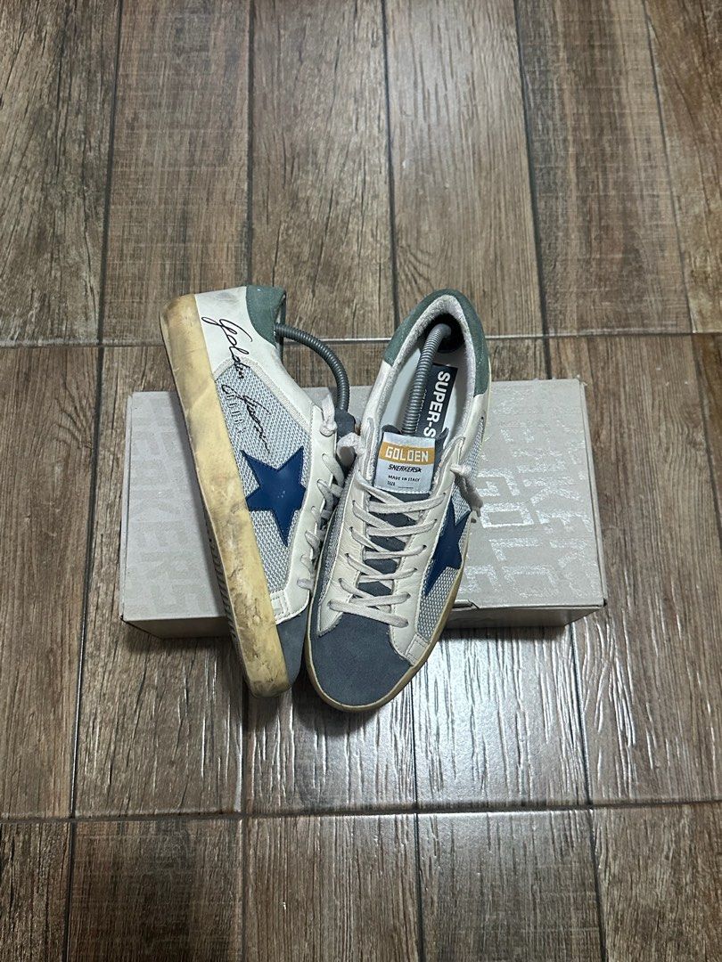 Golden Goose Superstar (Category: Sneakers & Footwear) located in Manila. Submitted by nicoleargana04 (Listing ID 1470500644, Image 2). Description: Complete package RFS: declutter, too many shoes.