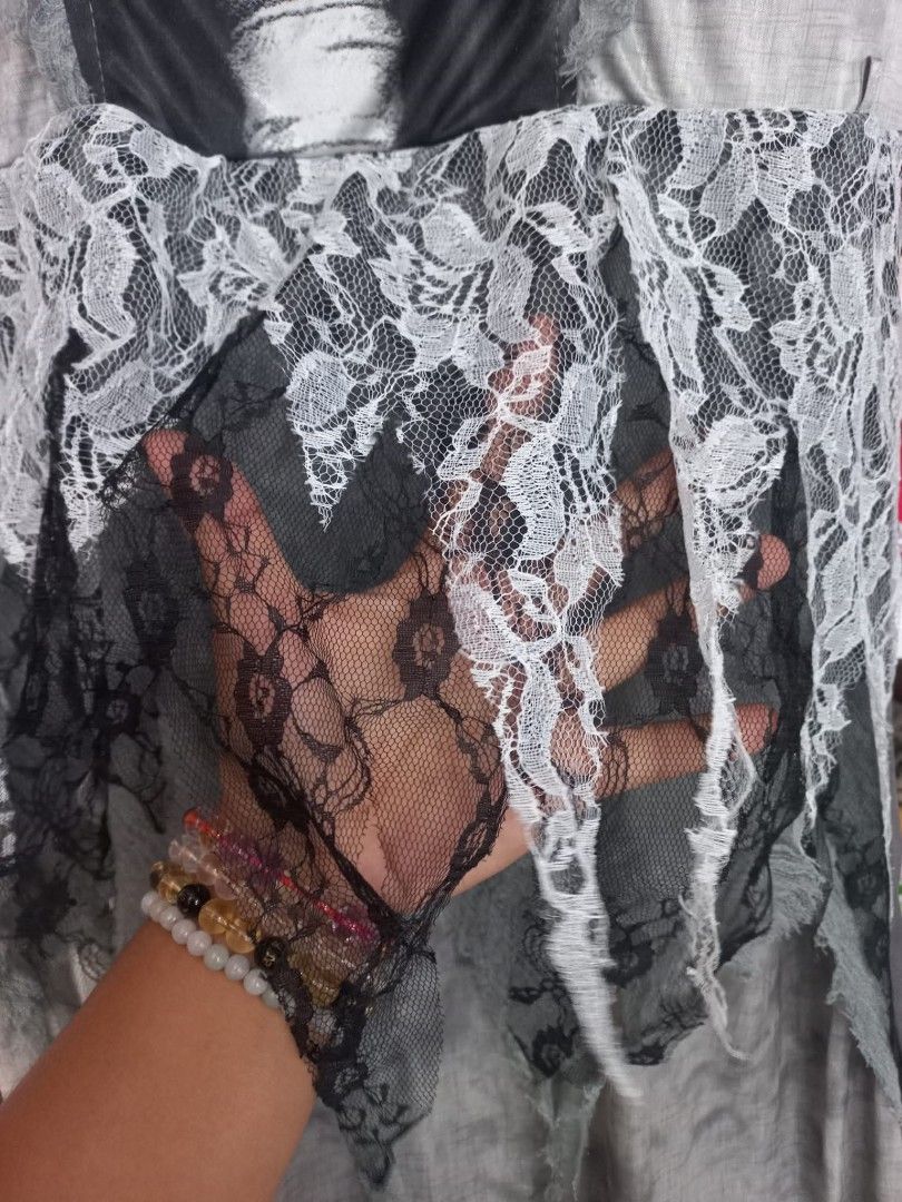 Gothic Ghost Bride Witch Adult Costume (Category: Dresses) located in Bontoc. Submitted by shaneebhee (Listing ID 1470399748, Image 3). Description: Gothic | Ghost Bride | Witch 🧙‍♀️ Adult Costume | Long dress Like new 💚 GCash payment only 📦 Nationwide shipping via J&T Express 🚚 Shipping fee c/o buyer ❌ NO COD — Payment first po.