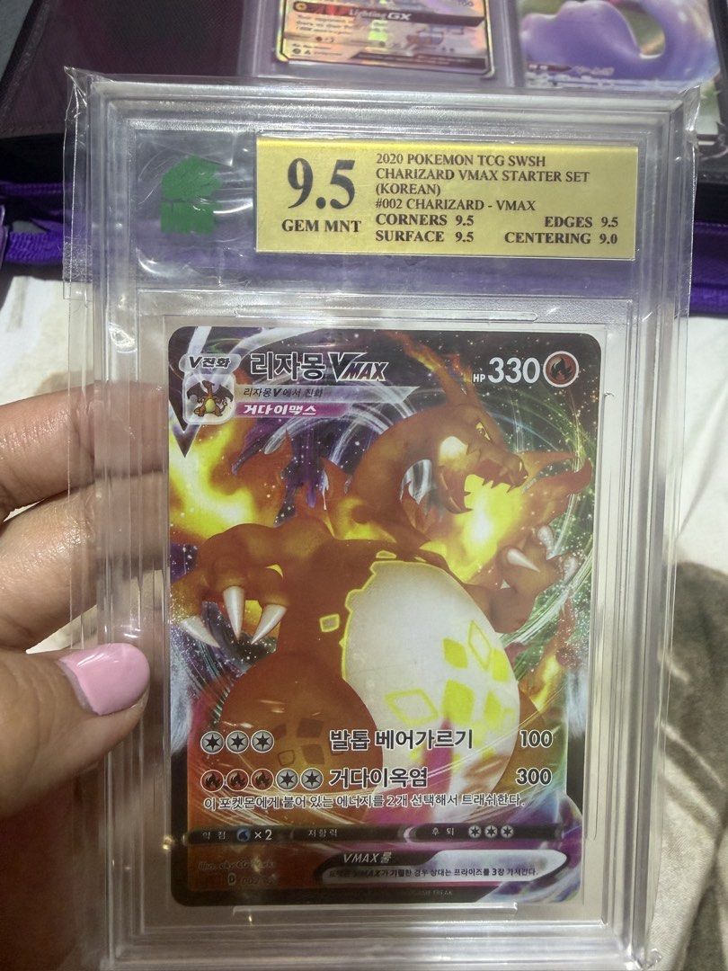 Graded 9.5 charizard vmax (Category: Graded Singles) located in Manila. Submitted by eyecandyme.eyecandyme (Listing ID 1470478619, Image 1). Description: .