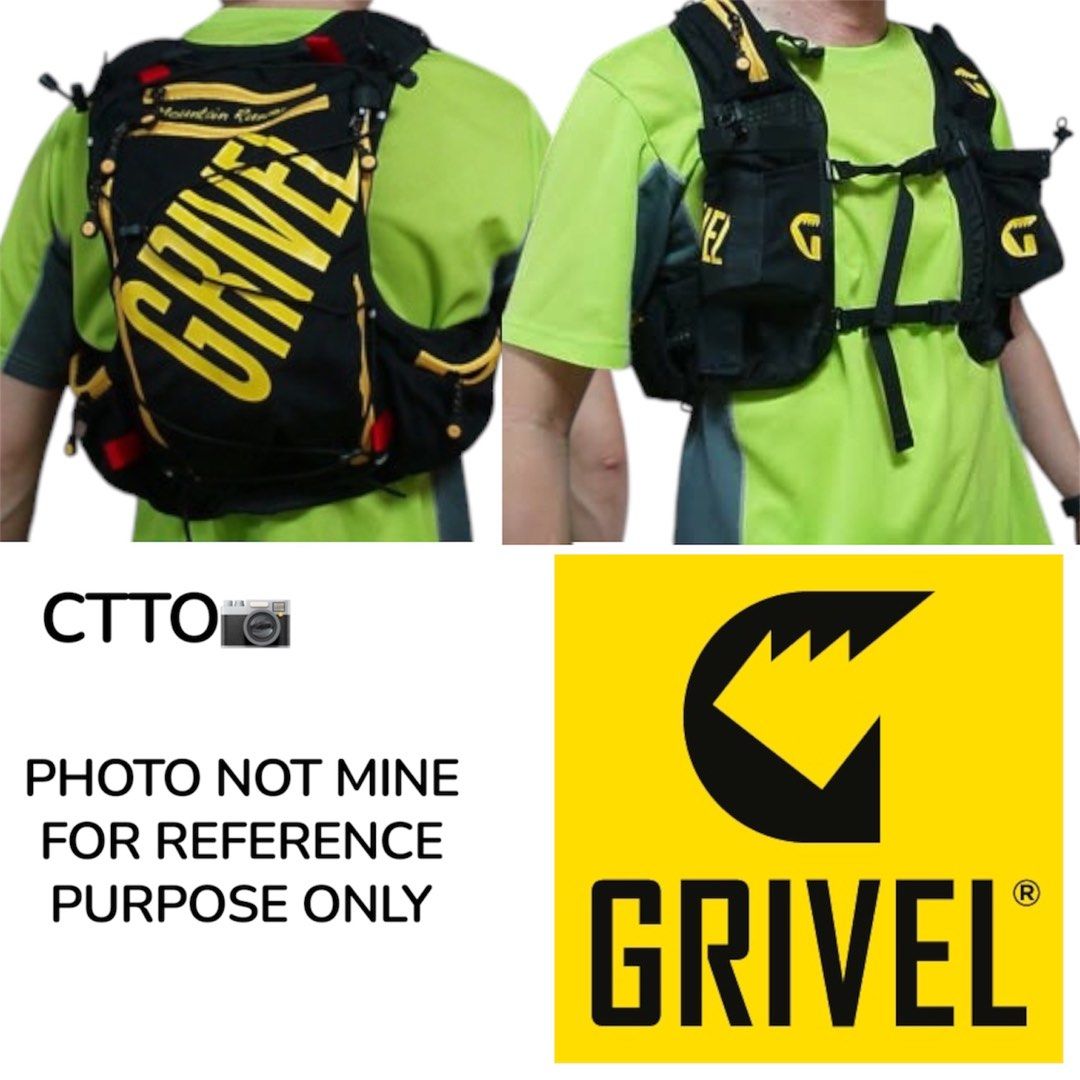 Grivel 12L (Category: Hiking & Camping) located in Abucay. Submitted by emerald1986 (Listing ID 1470470238, Image 2). Description: Grivel Mountain runner 12L Trail running vest Still in verygood condition May mga cracks lang sa mga prints ( battle scars ) 3999 only With freebie ( 2 Aoninie trail bottles ) .