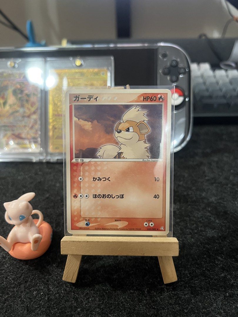 Growlithe 020/082 Common (Category: Raw Singles) located in Rizal. Submitted by leanchester24 (Listing ID 1470442485, Image 1). Description: available for trade, prefers akira egawa / storm emeralda cards.