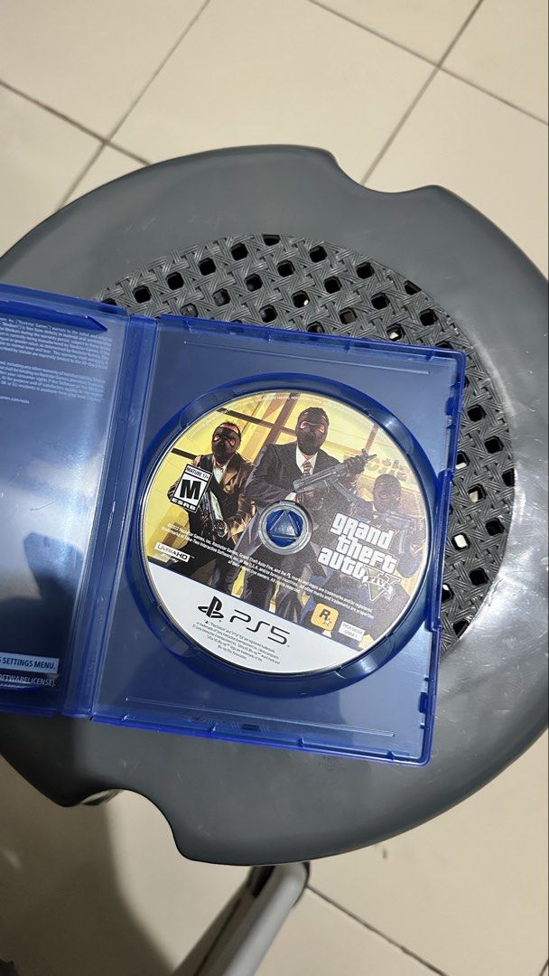 Gta 5- Ps5 (Category: PlayStation) located in Bacolod City. Submitted by forur.closet (Listing ID 1470508348, Image 2). Description: Selling my original Grand Theft Auto V for PS5. * Original physical PS5 disc * Includes GTA V Story Mode and GTA Online * Explore Los Santos and enjoy the full GTA V experience on PS5 Message me if interested. Thank you! Shipping shouldered by buyer. .