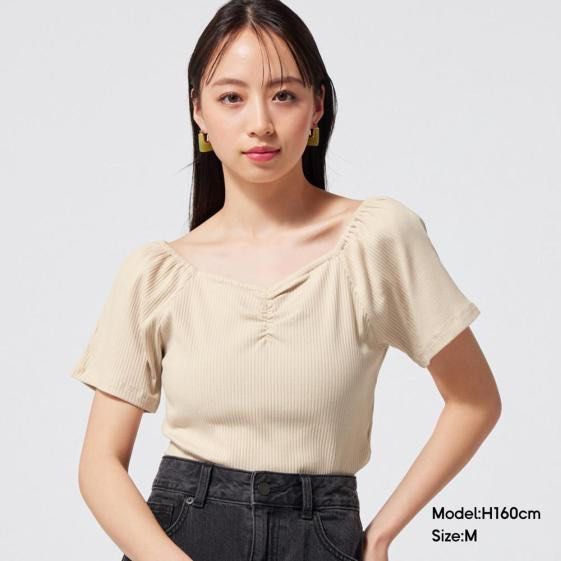 GU BY UNIQLO 2way top (Category: Blouses) located in San Jose del Monte. Submitted by mamiracky (Listing ID 1470446918, Image 1). Description: .