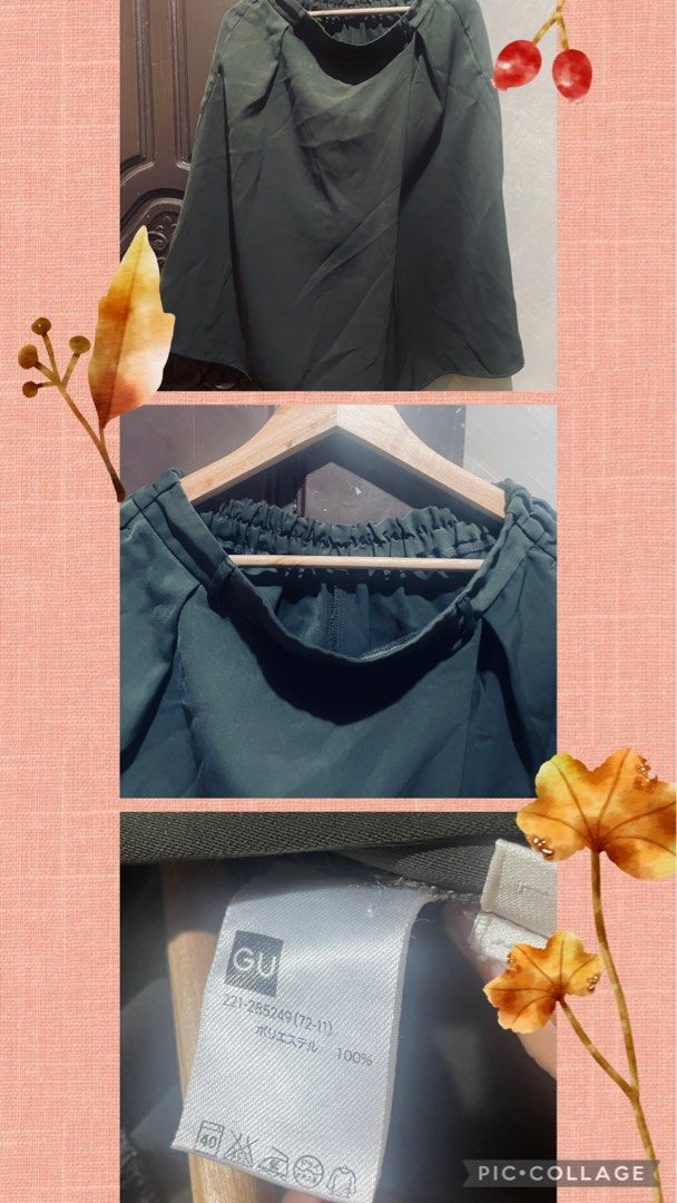 GU by Uniqlo Wideleg Pants (Category: Skirts) located in Batangas. Submitted by norskieshoppe (Listing ID 1470399567, Image 1). Description: medium-semi- large.