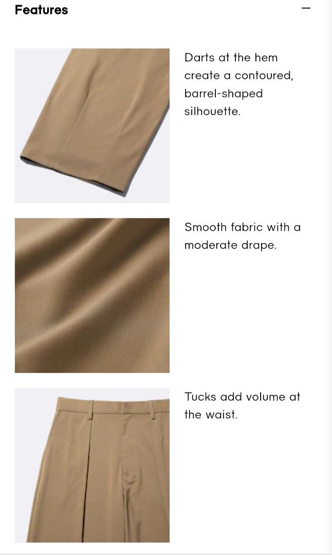 GU Men's Barrel Leg Slacks (Category: Trousers) located in Basista. Submitted by purpleens_shop (Listing ID 1470439780, Image 3). Description: .
