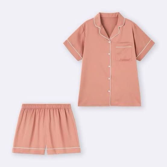 GU (Uniqlo) satin pajamas (Category: Undergarments & Loungewear) located in Mapandan. Submitted by thrifty.nifty.tara (Listing ID 1470456541, Image 1). Description: Brand new Large on tag.
