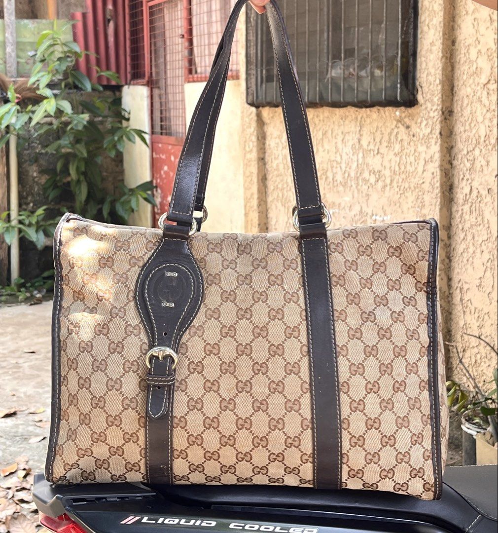 Gucci Gg monogram bag (Category: Tote Bags) located in Cagayan de Oro. Submitted by prelovedukayukaybags_cdo (Listing ID 1470360416, Image 1). Description: .