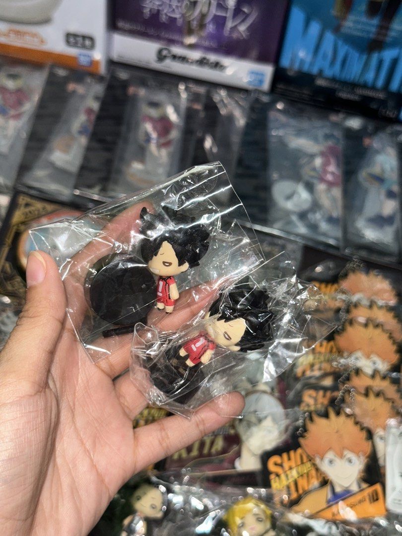 Haikyuu Kuroo Tetsuro Mini Figures Set (Category: Figurines & Statues) located in Manila. Submitted by shyshy.paris99 (Listing ID 1470554685, Image 1). Description: Kuroo Nitotan small fig 1pc avail.